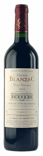 Château Blanzac, Castillon-Côtes de Bordeaux
