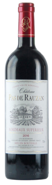 Château Pas de Rauzan, Bordeaux Supérieur